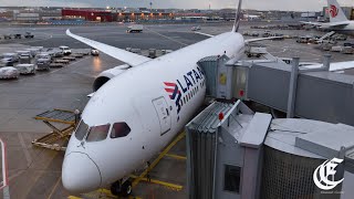 TRIP REPORT  LATAM  BOEING B787900  Madrid Barajas  Frankfurt intl  Space  Economy [upl. by Yaral961]