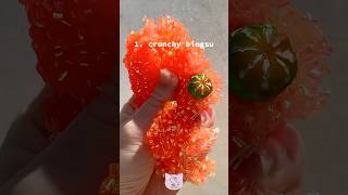 Which is your favorite slime ASMR 🍊🍃🥐 crunchy bingsu jelly cube pops or fluffy sizzles [upl. by Wincer157]