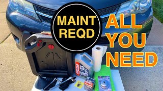 Toyota RAV4 Oil Change 20132018 MAINT REQD light reset [upl. by Adnilav640]