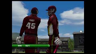 EA SPORTS™ Cricket 07 win vs ber 5 overs 4 stars [upl. by Sirrot]