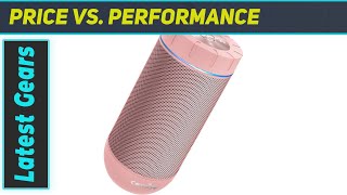 reviewComiso X26 Bluetooth Speaker Review  Punchy Bass 360° Surround Sound and More [upl. by Bartram]