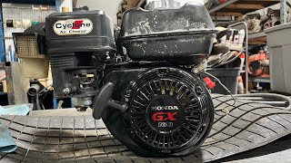 Rebuilt Honda GX160 Test Run [upl. by Flossie]