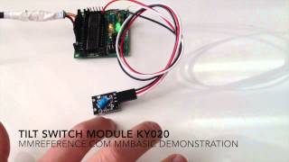 Tilt Switch Module KY020 [upl. by Imoyik162]