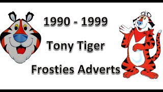 1990s Tony The Tiger Frosties Cereal Advert Compilation [upl. by Thevenot921]