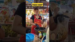 Street Food Chiang Mai  Papaya Salad [upl. by Gordon641]