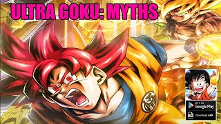 Ultra Goku Myths Gameplay  Dragon Ball RPG Android [upl. by Novyad]