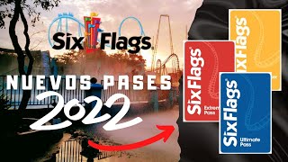 SIX FLAGS MÉXICO Estos son los NUEVOS PASES 2022 [upl. by Anerbes]