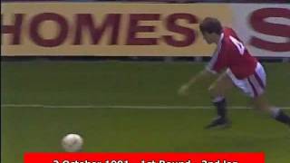 199192 Cup Winners Cup Manchester United Goals [upl. by Amesari]