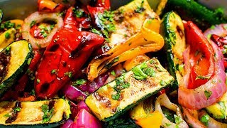 Best Balsamic Marinade for Grilled Vegetables [upl. by Annoval193]