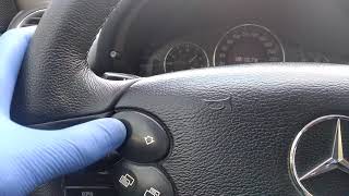 How To Check Oil Level In Mercedes W211 And W209 [upl. by Anirdua]