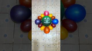 ASMR Beautiful Various Water Colors Balloons Smiling Blue Balloon and Mini Balloons Pop Reverse [upl. by Hayton]