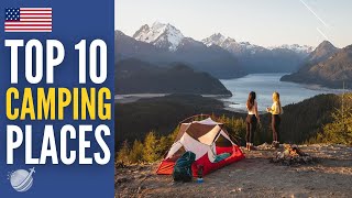 Top 10 Best Camping Places in USA 2024 [upl. by Wade]