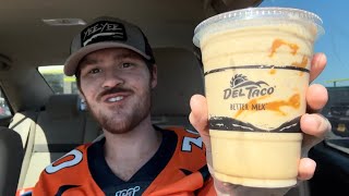 Del Taco Biscoff Cookie Butter Shake Review [upl. by Fried]