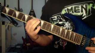 God Dethroned  The Lair of the White Worm guitar cover [upl. by Mackay]