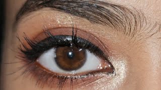 Easy brown smokey eye youtubevideo trending eyeshadow smokeyeye viralvideo makeuptutorial [upl. by Amej]