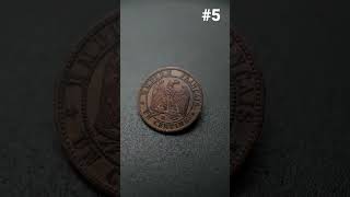 1 centime de Napoléon III 1854 BB Calendrier de lavent n°5 shorts [upl. by Loginov]