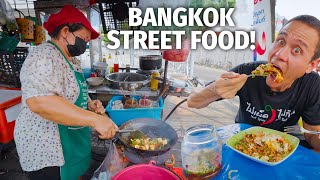 Bangkok Street Food  2 SPICY SQUID  Real Local Thai Food [upl. by Chao604]