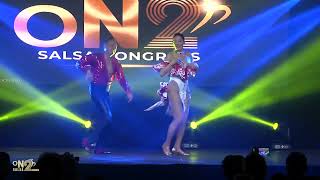 Alex e Marina Show Yo Quisiera On2 Salsa Congress 2024 [upl. by Tifanie]