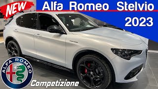 2023 New Alfa Romeo Stelvio Competizione  Interior and Exterior Details Stupendo SUV [upl. by Eselehs]