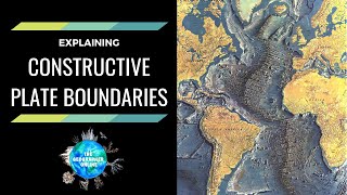 Explaining Constructive Plate Boundaries  GCSE [upl. by Einiffit481]