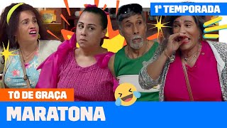 MARATONE a PRIMEIRA TEMPORADA de TÔ DE GRAÇA  Tô De Graça  Humor Multishow [upl. by Savihc]