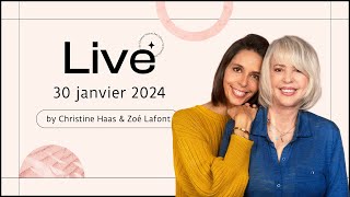 Direct d’astrologie 💫 du 30 janvier 2024 avec Christine Haas amp Zoé Lafont [upl. by Aticnemrac]