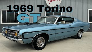 1969 Torino GT for Sale at Coyote Classics [upl. by Ardnasirhc]