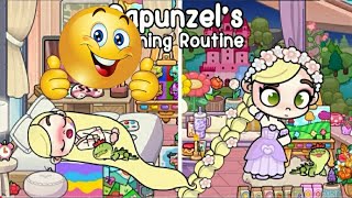 Rapunzels Morning Routine👑🏡❤️  Daily Life Of A Princess  Avatar World  Pazu [upl. by Nelloc446]