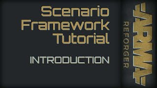 Scenario Framework Setup Tutorial  Introduction [upl. by Libove]