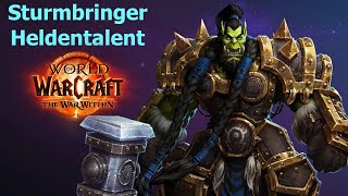 Sturmbringer Schamane Heldentalente  WoW The War Within Talent Vorschau  Elementar Schamane [upl. by Aicat]