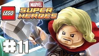 LEGO Marvel Superheroes  100 Guide  Level 11  Taking Liberties HD Gameplay Walkthrough [upl. by Leah]