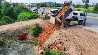 Exciting new project start with just one day successful completion by Mini Dozer Komatsu D21p [upl. by Eseerehc]