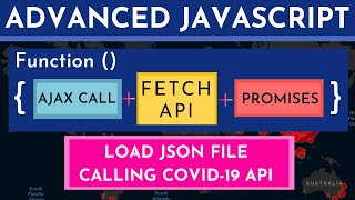 Make Multiple AJAX Call using Function with Fetch API in Promises in JavaScript in Hindi [upl. by Aidualk]