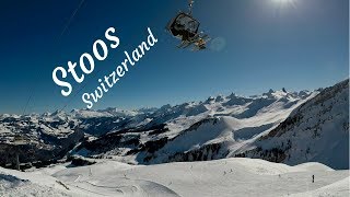 Skiing at beautiful Stoos Switzerland [upl. by Nylsej200]