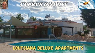 Loutsiana Delux Apartments Ayia Napa Cyprus  Refurbishment Underway [upl. by Farny]