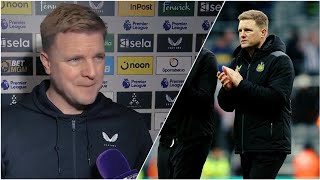 Eddie Howe Post Match Interview after loss against Nottingham forest Newcastle vs Nottingham forest [upl. by Boucher577]