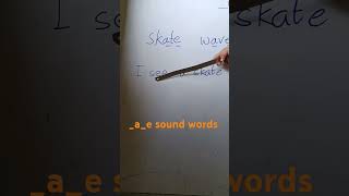 ae sound words reading englishreading english phonicslearning phonics kids basic [upl. by Sylvanus]