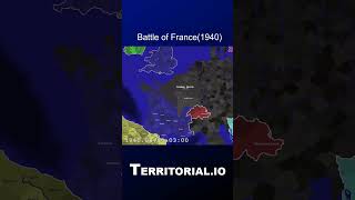 Battle of France1940 in territorialio  Shorts [upl. by Wolfgram]