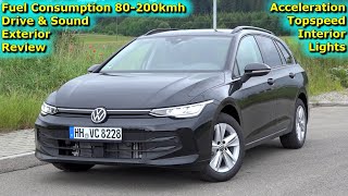 2024 VW Golf 8 Variant 15 TSI Facelift Manual 116 PS TEST DRIVE [upl. by Kelli538]