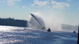 Tynemouth RNLI  Tyne River Commemorative Salute RNLI200years [upl. by Bland701]