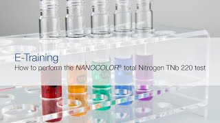 How to perform NANOCOLOR® total Nitrogen TNb tube tests [upl. by Milly577]