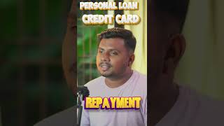 Personal loan amp Credit card repayment loan shorts ytshorts [upl. by Ahsata]