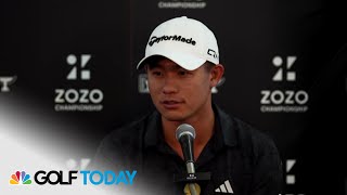 Collin Morikawa with one more title opportunity at Zozo Championship  Golf Today  Golf Channel [upl. by Aytida]