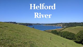 Helford River 28 minutes of Scenic Cornwall with relaxing music [upl. by Herries]