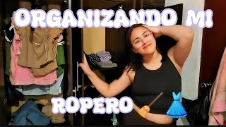 Organizando mi ROPERO 🌟👚 [upl. by Gavin]