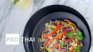 Easy Vegan Recept Pad Thai [upl. by Neall]