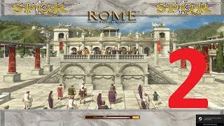 Rome Total War  SPQR Mod Lets Play Campaign First Turn  Battle with Hannibal Carthage Part 2 [upl. by Hatokad]