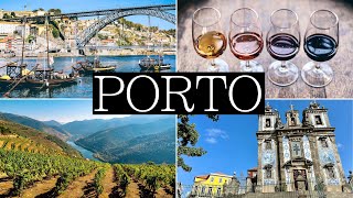 4 Days in Beautiful PORTO Portugal Douro Valley Wine Tasting  Travel Vlog Itinerary Guide [upl. by Persis135]