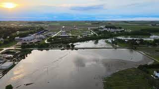 Sibley Iowa Flooding Friday Morning 62124 [upl. by Cordle998]