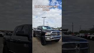 2016 RAM 3500 MEGACAB cummins ram3500 ram aisin kmc nittotires STOCK T28136 [upl. by Norrad]